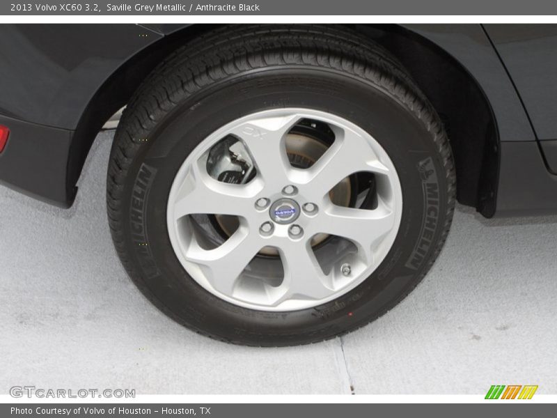 Saville Grey Metallic / Anthracite Black 2013 Volvo XC60 3.2