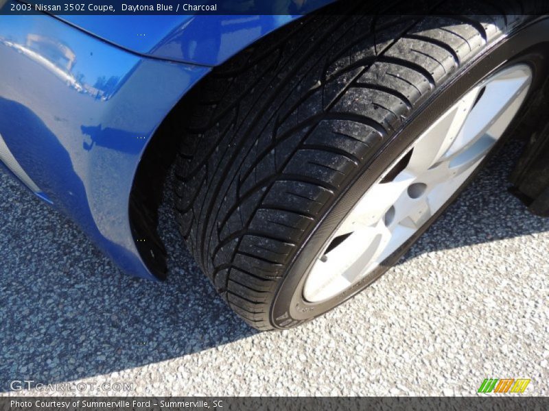 Daytona Blue / Charcoal 2003 Nissan 350Z Coupe
