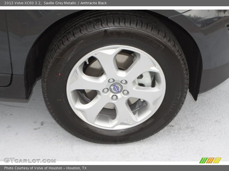 Saville Grey Metallic / Anthracite Black 2013 Volvo XC60 3.2