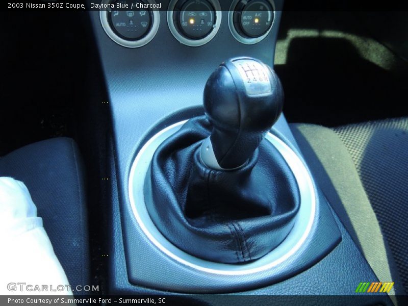 Daytona Blue / Charcoal 2003 Nissan 350Z Coupe