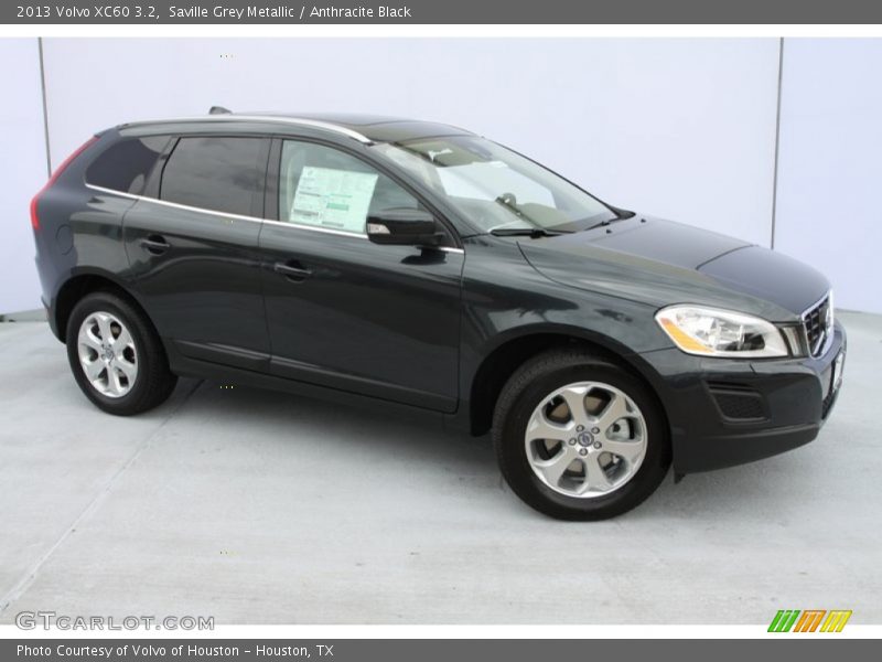 Saville Grey Metallic / Anthracite Black 2013 Volvo XC60 3.2