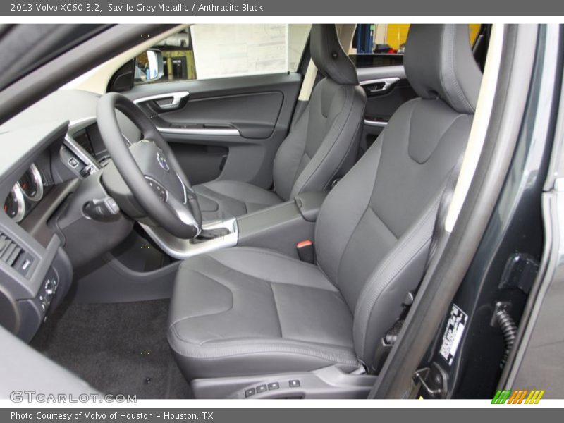 Saville Grey Metallic / Anthracite Black 2013 Volvo XC60 3.2