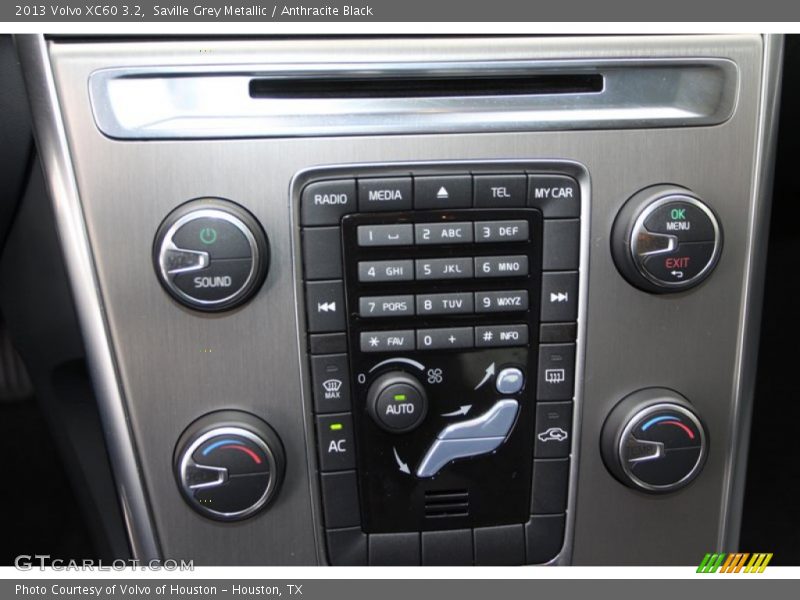 Saville Grey Metallic / Anthracite Black 2013 Volvo XC60 3.2