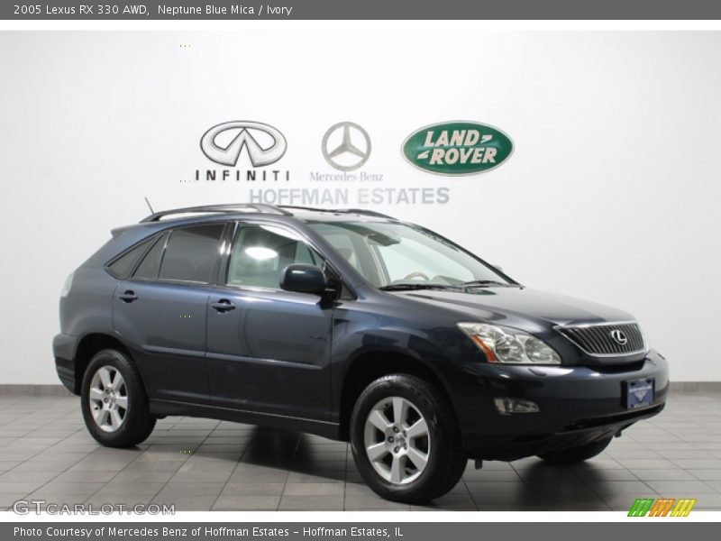 Neptune Blue Mica / Ivory 2005 Lexus RX 330 AWD