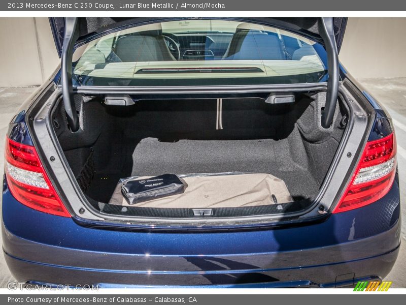  2013 C 250 Coupe Trunk