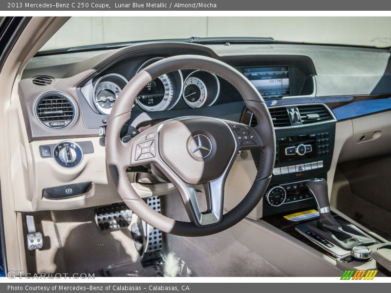 Dashboard of 2013 C 250 Coupe