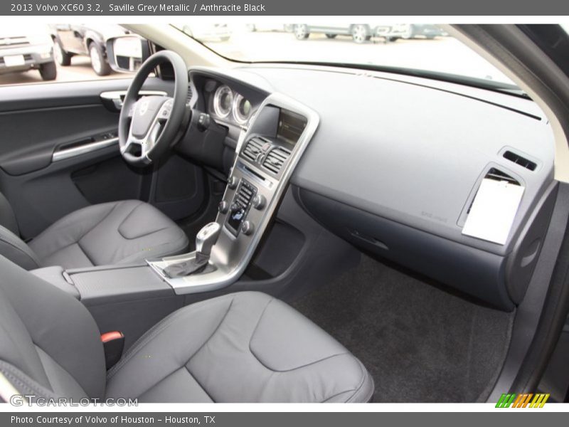Saville Grey Metallic / Anthracite Black 2013 Volvo XC60 3.2