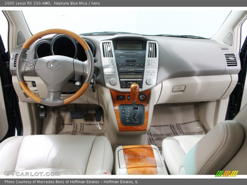 Neptune Blue Mica / Ivory 2005 Lexus RX 330 AWD