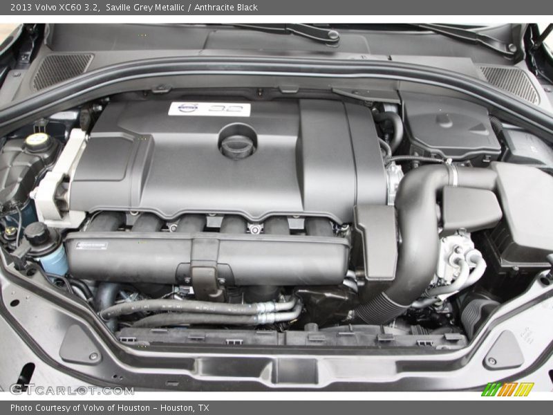 Saville Grey Metallic / Anthracite Black 2013 Volvo XC60 3.2