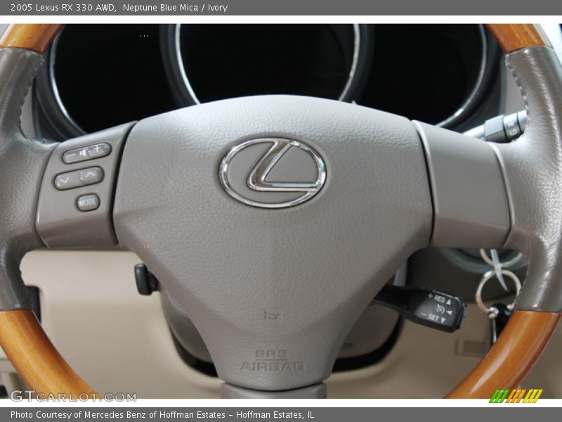 Neptune Blue Mica / Ivory 2005 Lexus RX 330 AWD