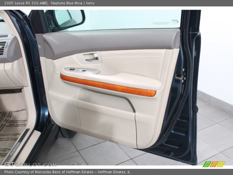 Neptune Blue Mica / Ivory 2005 Lexus RX 330 AWD