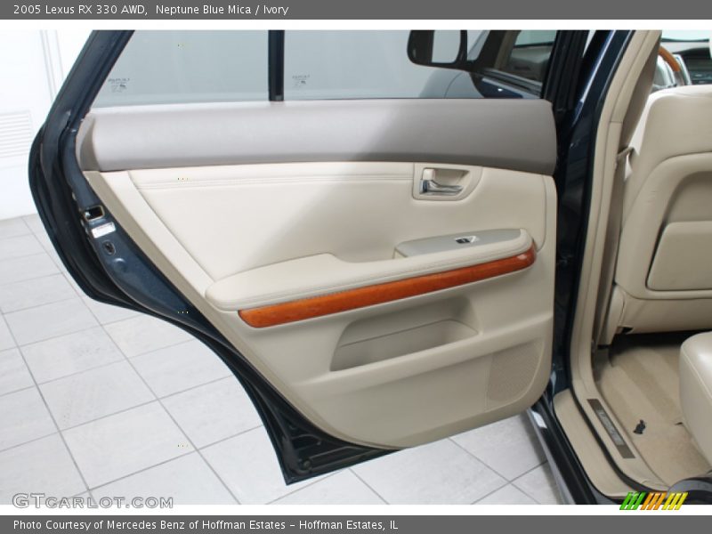 Neptune Blue Mica / Ivory 2005 Lexus RX 330 AWD