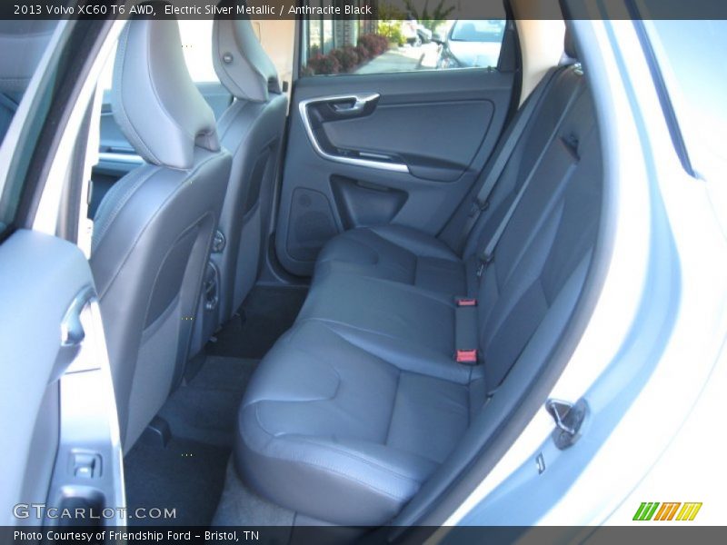 Electric Silver Metallic / Anthracite Black 2013 Volvo XC60 T6 AWD