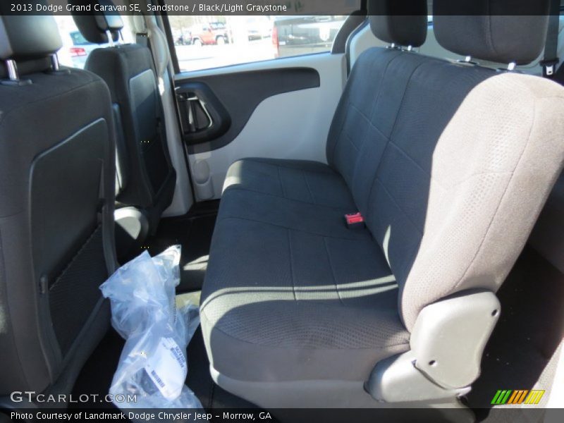 Sandstone / Black/Light Graystone 2013 Dodge Grand Caravan SE