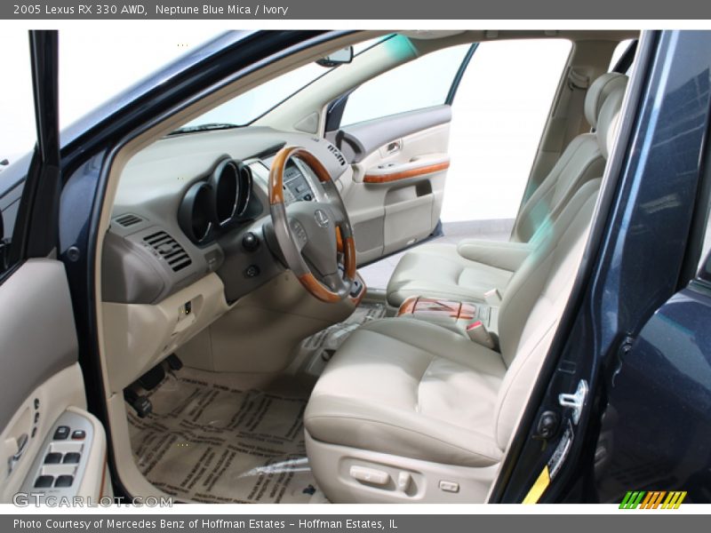 Neptune Blue Mica / Ivory 2005 Lexus RX 330 AWD