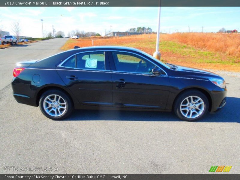 Black Granite Metallic / Jet Black 2013 Chevrolet Malibu LT