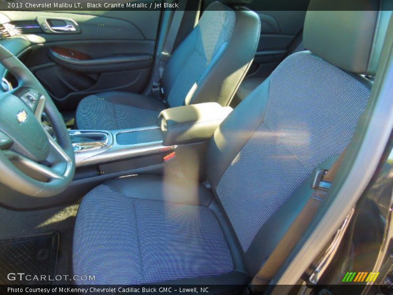 Black Granite Metallic / Jet Black 2013 Chevrolet Malibu LT