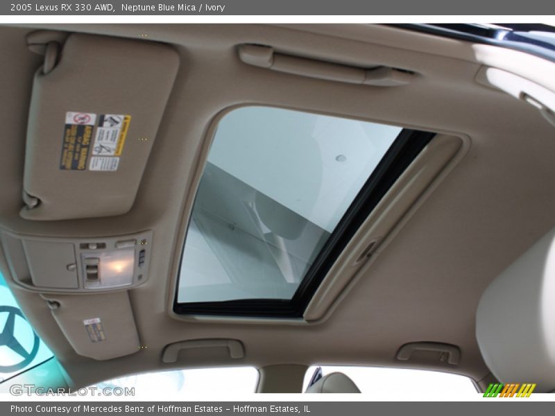 Neptune Blue Mica / Ivory 2005 Lexus RX 330 AWD