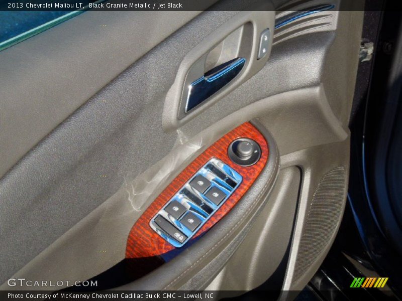Black Granite Metallic / Jet Black 2013 Chevrolet Malibu LT