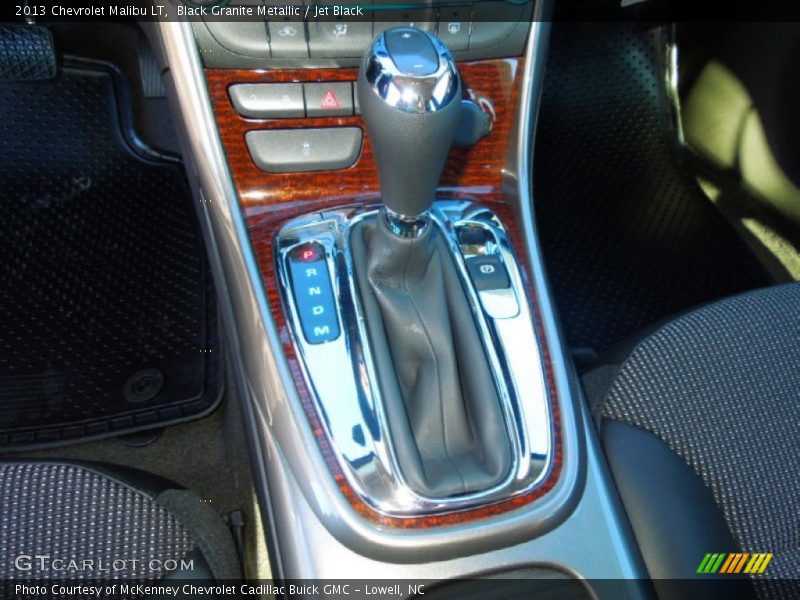 Black Granite Metallic / Jet Black 2013 Chevrolet Malibu LT