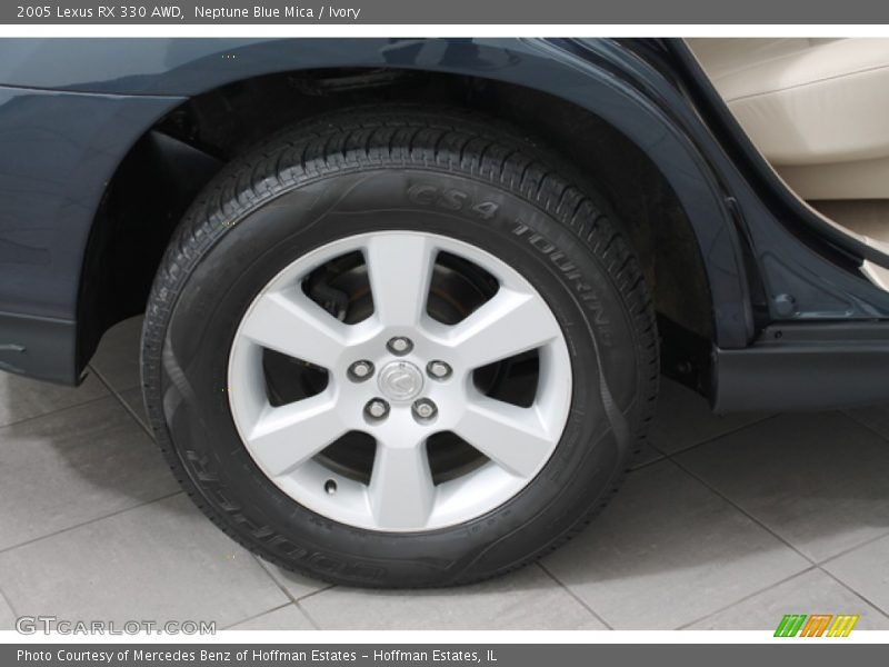 Neptune Blue Mica / Ivory 2005 Lexus RX 330 AWD