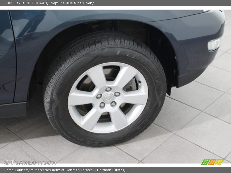 Neptune Blue Mica / Ivory 2005 Lexus RX 330 AWD