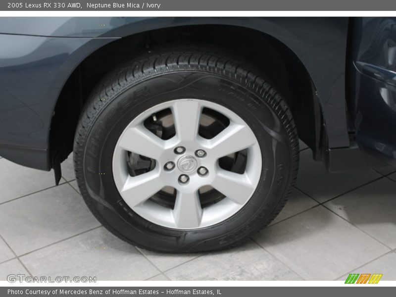 Neptune Blue Mica / Ivory 2005 Lexus RX 330 AWD
