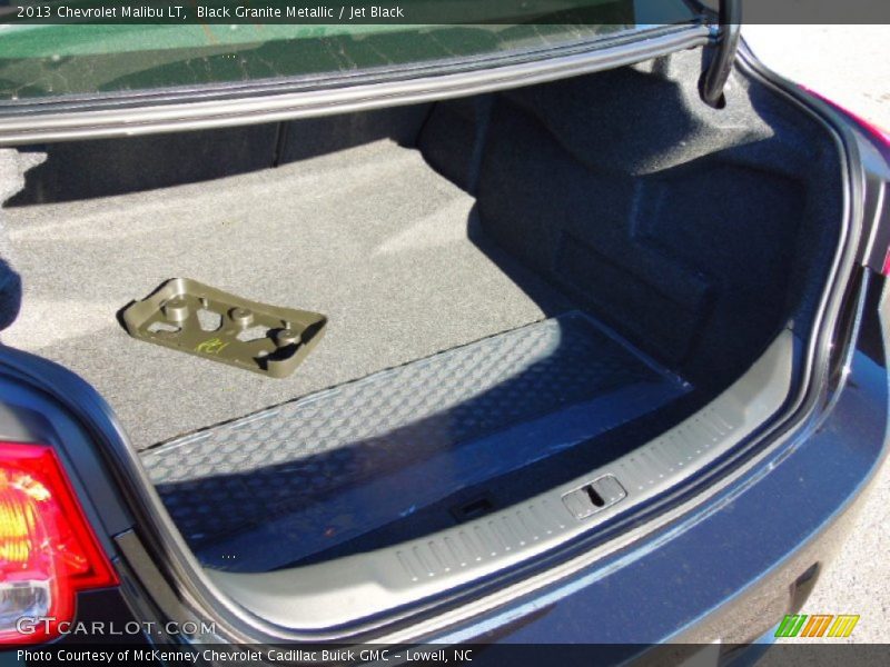 Black Granite Metallic / Jet Black 2013 Chevrolet Malibu LT