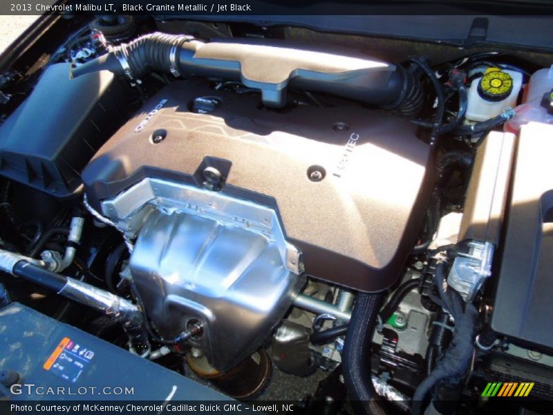 Black Granite Metallic / Jet Black 2013 Chevrolet Malibu LT
