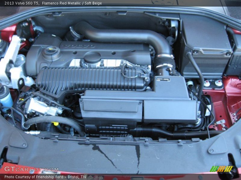 Flamenco Red Metallic / Soft Beige 2013 Volvo S60 T5