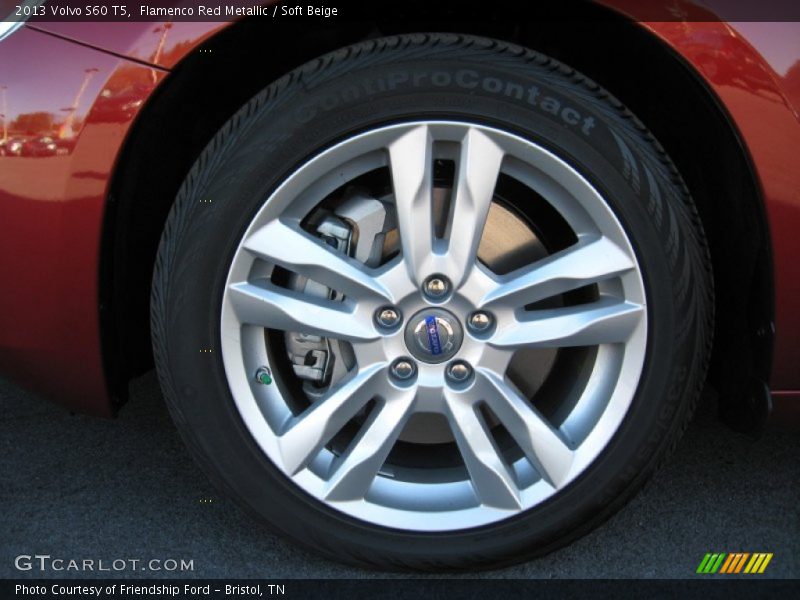 Flamenco Red Metallic / Soft Beige 2013 Volvo S60 T5