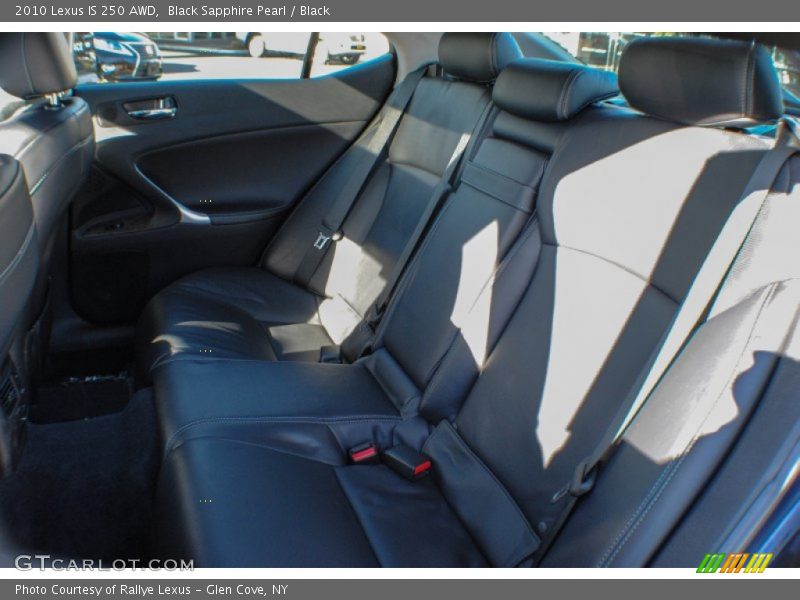 Black Sapphire Pearl / Black 2010 Lexus IS 250 AWD