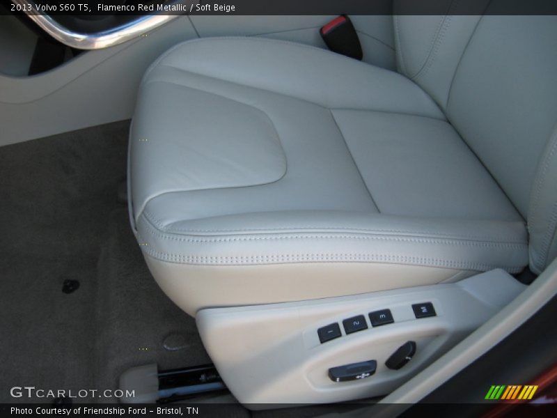 Flamenco Red Metallic / Soft Beige 2013 Volvo S60 T5
