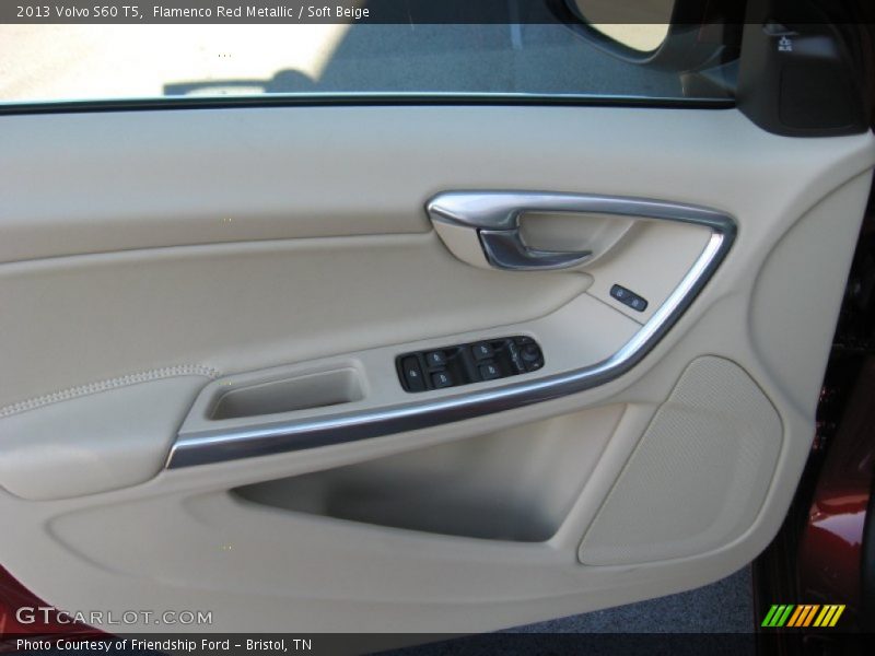 Flamenco Red Metallic / Soft Beige 2013 Volvo S60 T5