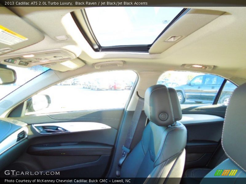 Black Raven / Jet Black/Jet Black Accents 2013 Cadillac ATS 2.0L Turbo Luxury