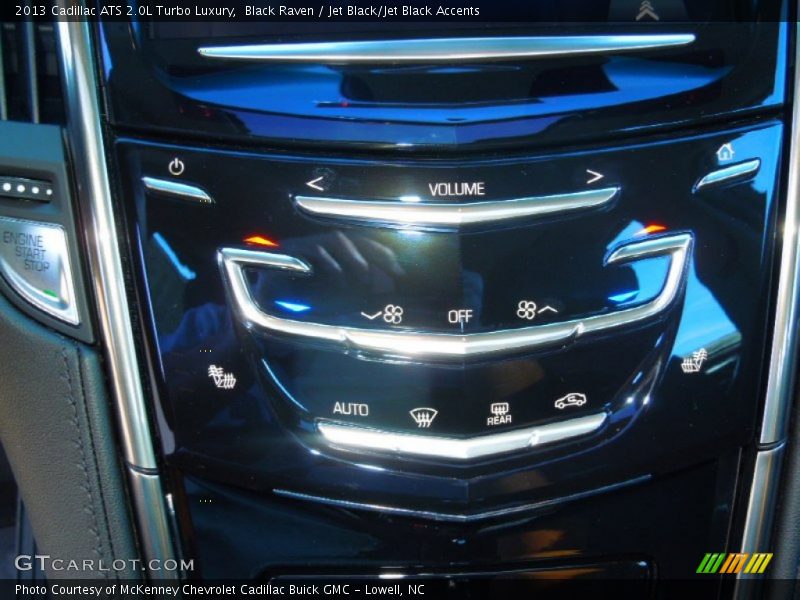 Black Raven / Jet Black/Jet Black Accents 2013 Cadillac ATS 2.0L Turbo Luxury