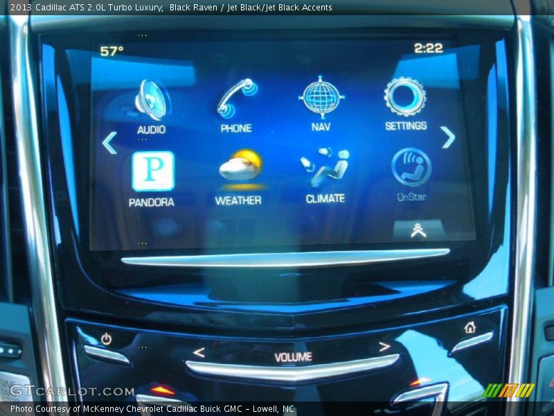 Black Raven / Jet Black/Jet Black Accents 2013 Cadillac ATS 2.0L Turbo Luxury