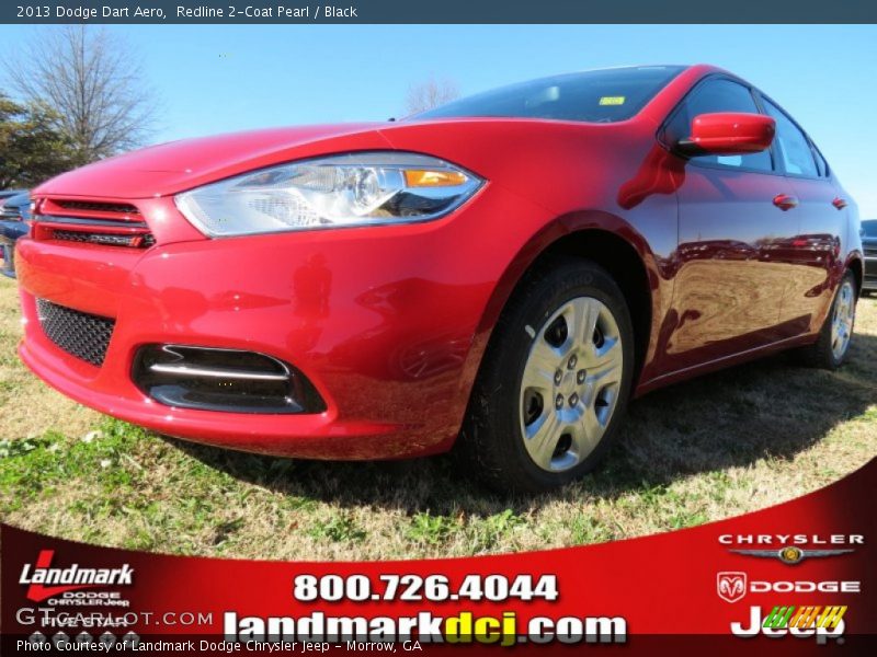 Redline 2-Coat Pearl / Black 2013 Dodge Dart Aero