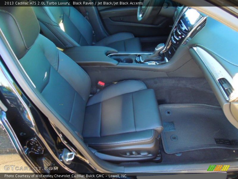 Black Raven / Jet Black/Jet Black Accents 2013 Cadillac ATS 2.0L Turbo Luxury