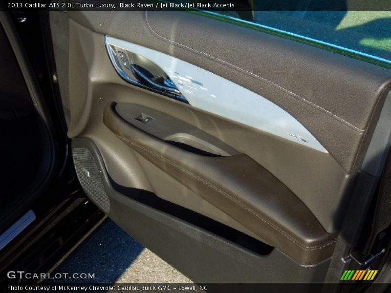 Black Raven / Jet Black/Jet Black Accents 2013 Cadillac ATS 2.0L Turbo Luxury