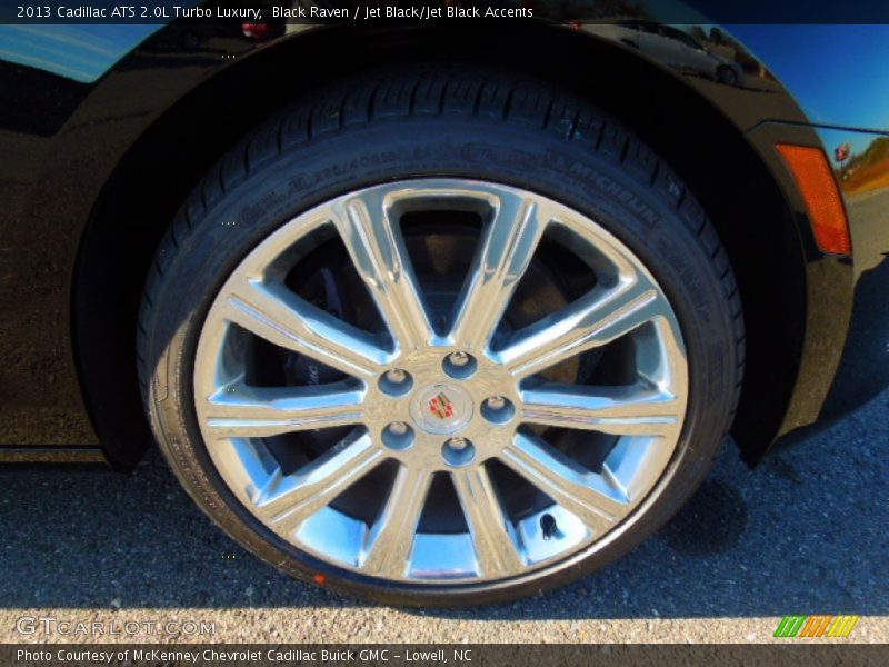 Black Raven / Jet Black/Jet Black Accents 2013 Cadillac ATS 2.0L Turbo Luxury