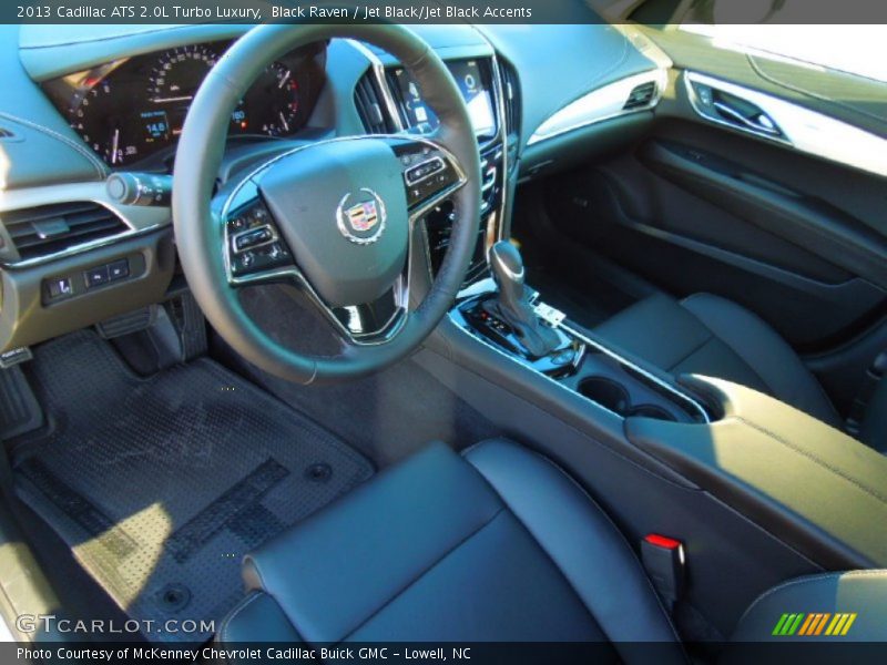 Jet Black/Jet Black Accents Interior - 2013 ATS 2.0L Turbo Luxury 