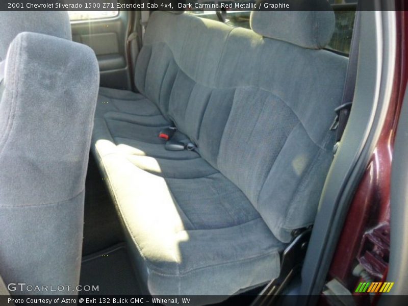 Dark Carmine Red Metallic / Graphite 2001 Chevrolet Silverado 1500 Z71 Extended Cab 4x4