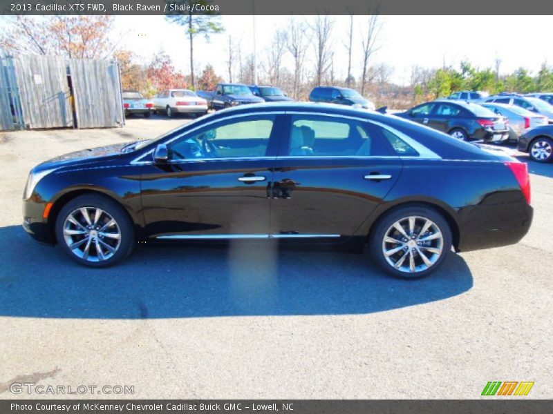 Black Raven / Shale/Cocoa 2013 Cadillac XTS FWD