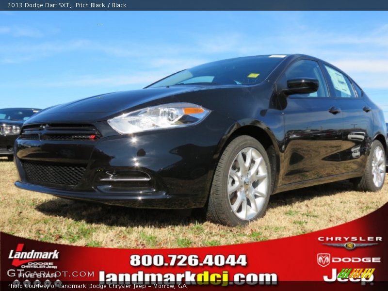Pitch Black / Black 2013 Dodge Dart SXT