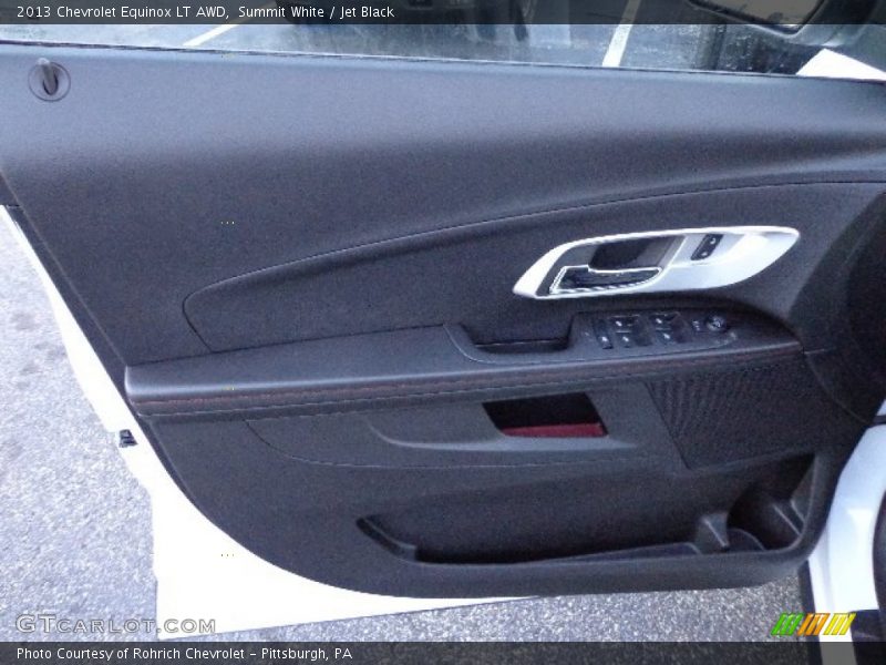 Summit White / Jet Black 2013 Chevrolet Equinox LT AWD
