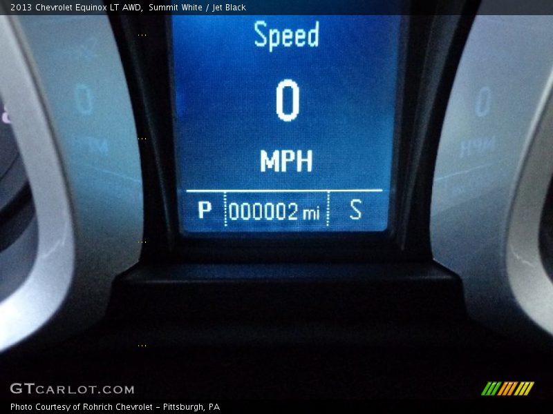 Summit White / Jet Black 2013 Chevrolet Equinox LT AWD