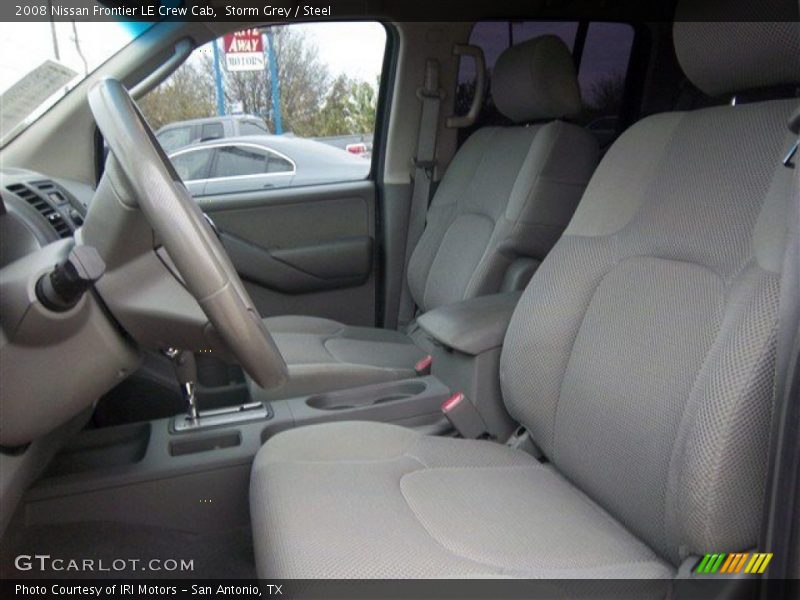 Storm Grey / Steel 2008 Nissan Frontier LE Crew Cab