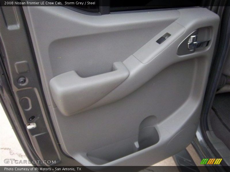 Storm Grey / Steel 2008 Nissan Frontier LE Crew Cab