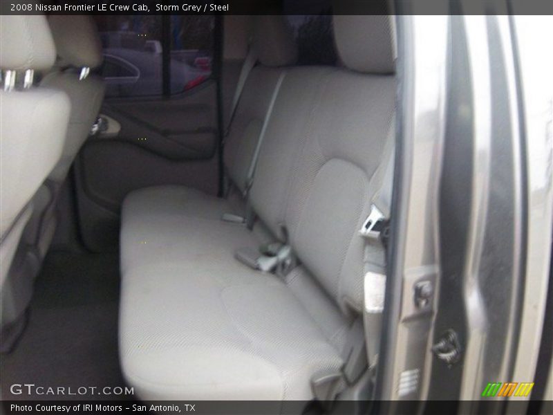 Storm Grey / Steel 2008 Nissan Frontier LE Crew Cab